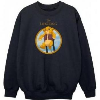 Sweatshirt Filles Disney Le Roi Lion Simba 12-13 Noir