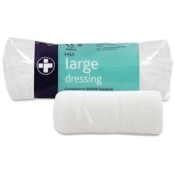 Reliance Medical HSE Sterile Dressing, Large, 180 x 180mm, Pack of 10