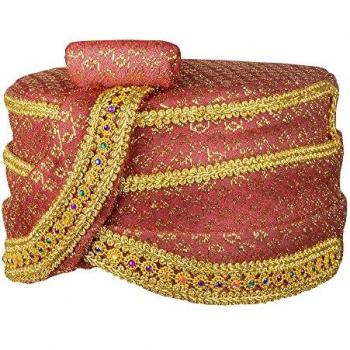 Glitzernder Sultan Turban für Kostümpartys