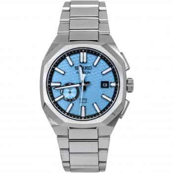 Seiko Astron Starfull Sky GPS Limited Edition Stainless Steel Blue Dial Solar SSJ027J1 100M Men's Watch