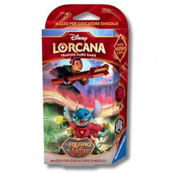 Disney Lorcana: Jafar Reign Starter Set – Ruby & Steel