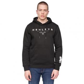 Black Hentyme Hoodie for Men