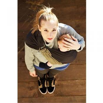 Écharpe Portage Love Radius Réversible Anthracite/Olive