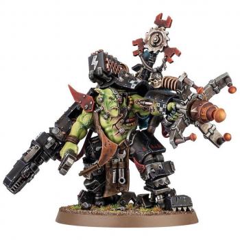 Ork Mekboss aus Kunststoff