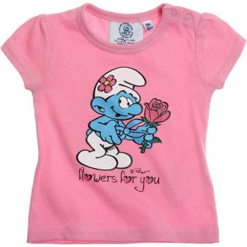 T-shirt fucsia The Smurfs per bimba 18M