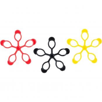 Set di Manopole P2i200170, Unisex, Nero/Rosso/Giallo, Taglia Unica