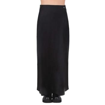 Jupe satin noire Guess Sibilla