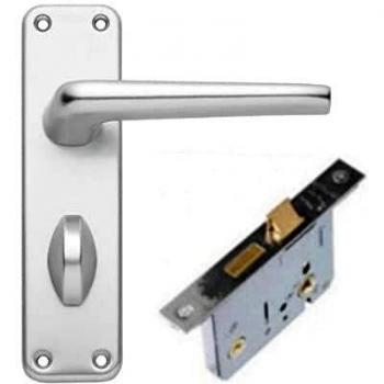 Carlisle Brass Gold Lever on Backplate for WC