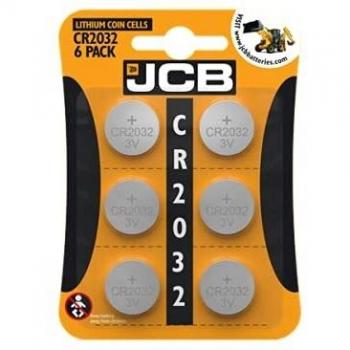 X JCB CR2032 3V Lithium Button Coin Cell Battery DL2032 BR2032 Brand NEW