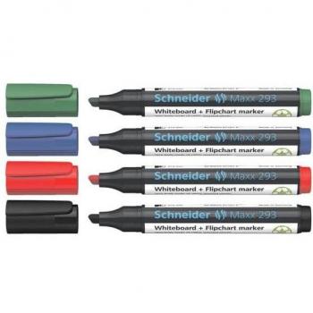 Maxx 293 Whiteboard Marker Set 4 Colori
