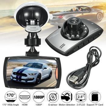 Grabadora de video para coche 2.5 LCD 1080P