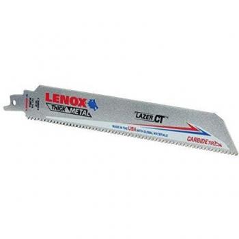 Lame scie sabre Lenox HM Lazer CT pour métal 229x25x1,3mm