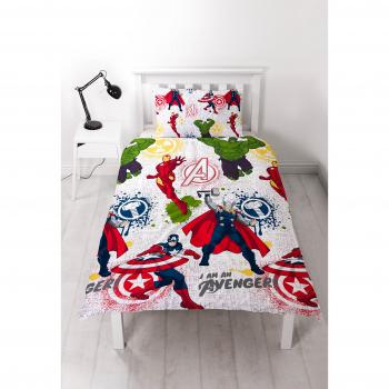 Disney Marvel Avengers Mission Microfibre Bedding Set