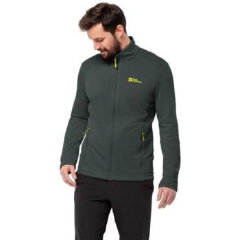 Jack Wolfskin Kolbenberg Fz Jacket for Men Black Olive/Firefly S