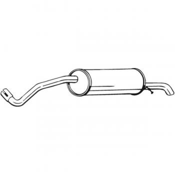 Bosal 278-715 Silenziatore posteriore