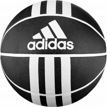 Adidas Junge 3S Rubber X Ball – Schwarz/Weiß, 5