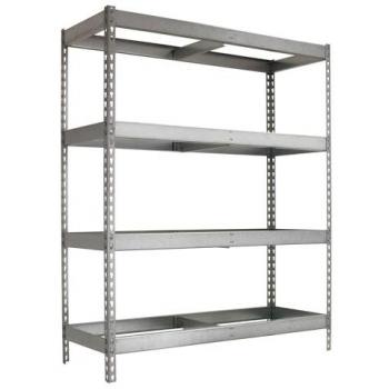 Rangement haute performance SIMONFORTE – 2000x1800x600 mm – Structure métallique galvanisée – Assemblage sans vis – Poids supporté 1323 lb
