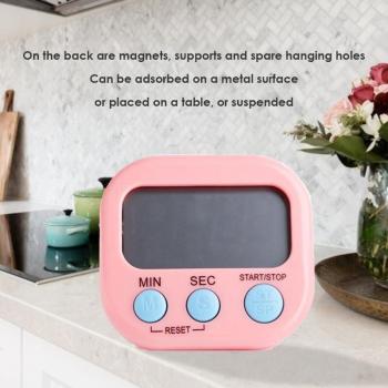 Temporizador de Cocina con Alarma Fuerte y Pantalla LCD