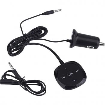 Bluetooth Hands-free Car Kit with 3.5mm Aux and USB Charging