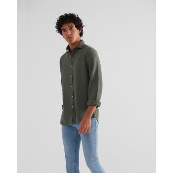 Tee hombre Verde Medio con diseño estructurado Silbon