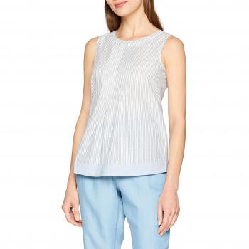 Esprit Blusa 058ee1f033, Azul (Pastel Blue 435), Talla 42