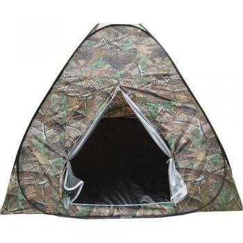 Tente de Voyage Pop-Up 3-4 personnes, Camouflage, Sac de Transport Inclus