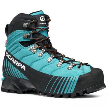 Scarpa Women's Ribelle HD Mountaineering Shoes, Ceramic/Baltic, Size 37.5