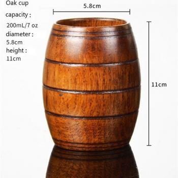 Japanese Style Wooden Teacup