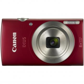 Cámara Canon IXUS 185 20MP con Funda Roja