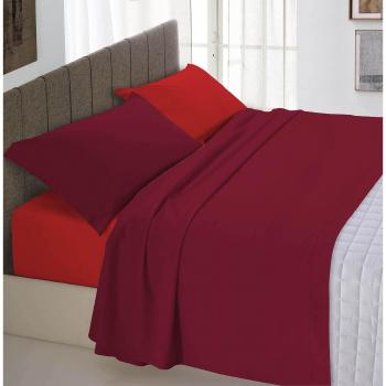 Sérénité Russe – Draps Bordeaux et Rouge 150 x 300 cm