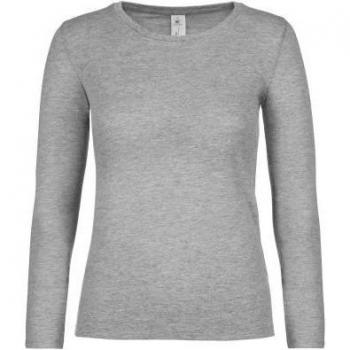 Maglia B&C da donna a maniche lunghe con scollo tondo