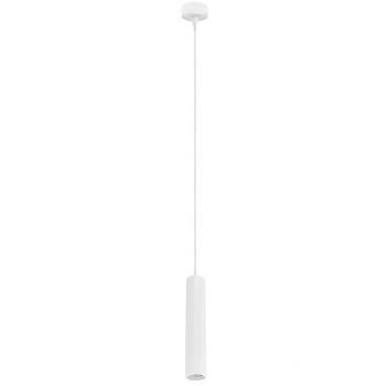 Lámpara Colgante Cilíndrica 1xGU10 Ari Blanca