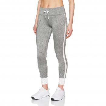 PUMA Damen‑Tights Explosive Heather 7/8 grau, M – Teilnummer 516385 03