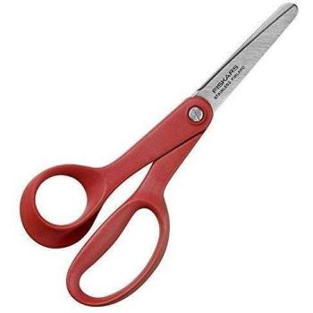Fiskars 1005169 Left-Handed Children's Scissors, 13 cm, Red