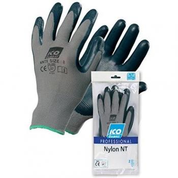 Guanti riutilizzabili Icoguanti in nylon/nitrile M blu NNT/MEDIA