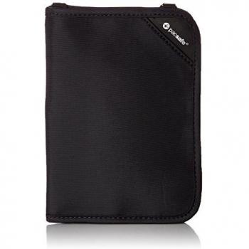 V150 Anti-Theft RFID Wallet – Compact Black Edition