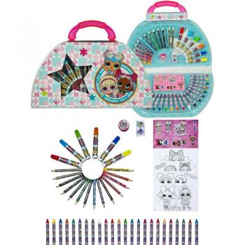LOL Surprise Tekenset met Stickers en Kleurmaterialen