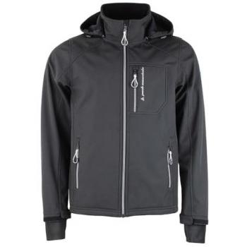 Blouson de Montagne Softshell Peak Caforain Noir/Blanc M