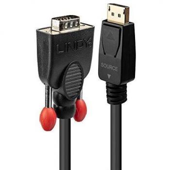 Lindy 2m DisplayPort to VGA Adapter Cable