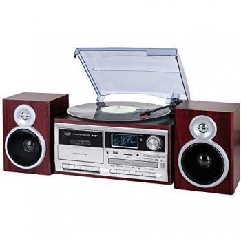 Trevi TT 1072 DAB Sistema Stereo Giradischi Con Ricevitore Digitale Dab+ Bluetoo