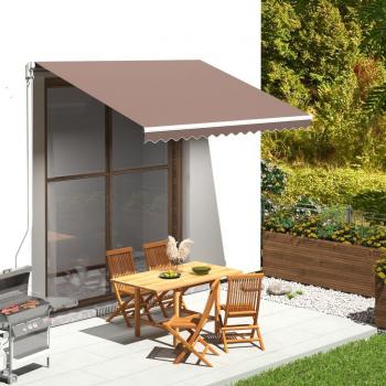 Tissu à Revêtir au Vent – Couleur Marron, Dimensions 3,5 x2,5 m