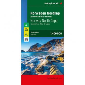 Norway North Cape Road Map