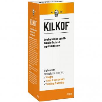 Kilkof 1.5 mg Oral Solution (0.083 mL/0.022 mL) – 200 mL