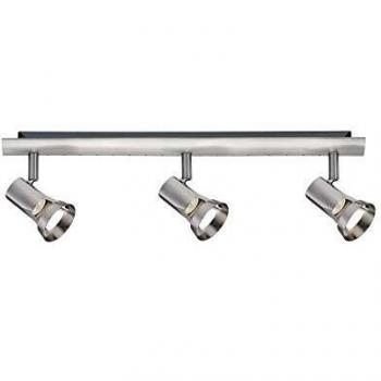 Teja Satin Nickel 3-Light Ceiling Light