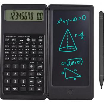 Pliable CalcPad 6 – Bloc Note 12 chiffres, stylet verrouillé