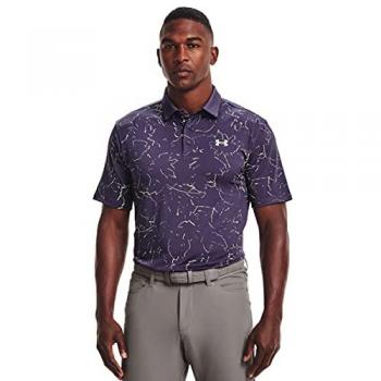 Under Armour Purple Playoff Polo – M