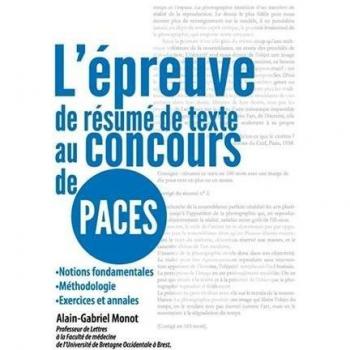 L'Épreuve De Résumé De Texte Au Concours De Paces