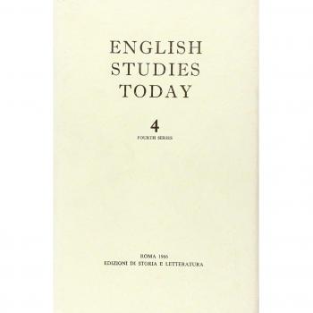 English studies today. Vol. 4