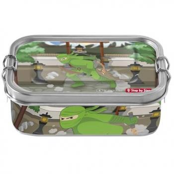 Step by Step Edelstahl-Lunchbox für Kinder Ninja Kimo