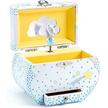 Boîte à musique rêves de licornes